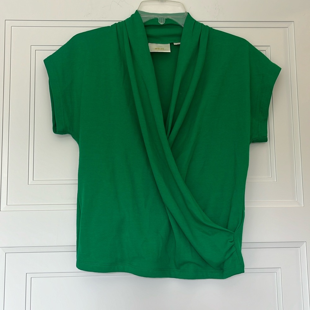 Anthropologie Wrap Top